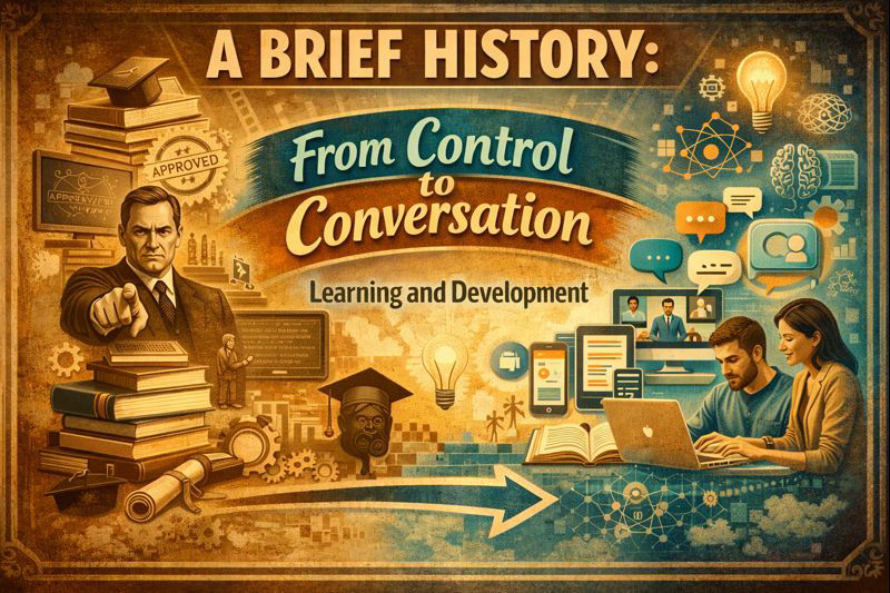 A Brief History From Control to Conversation graphic